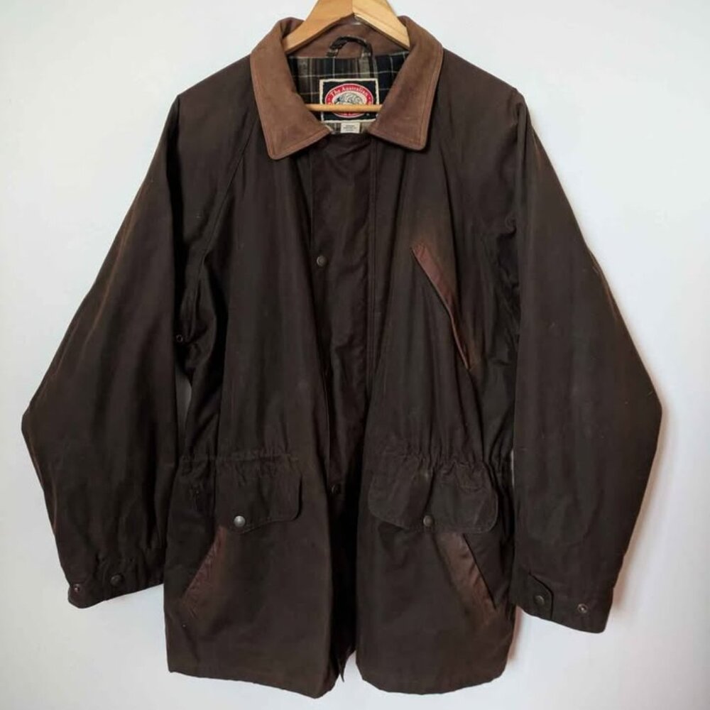 Australian Outback cotton oil skin jacket